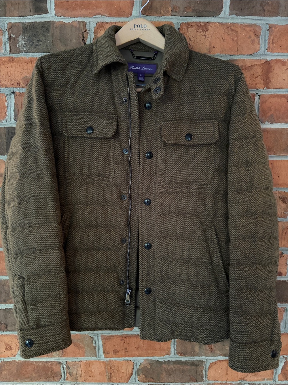 $1995 Purple Label wool Quilted jacket